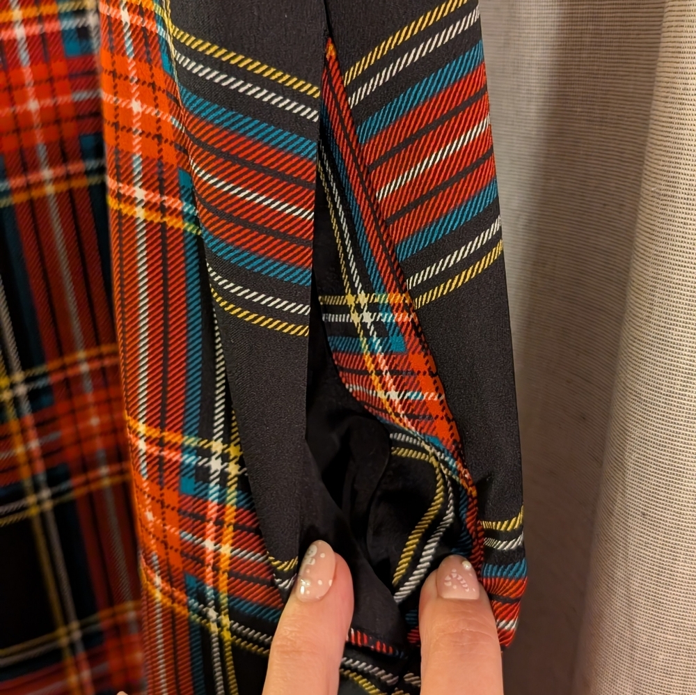 J.crew Tartan Sleeveless Dress with Bow - Picture 4 of 10